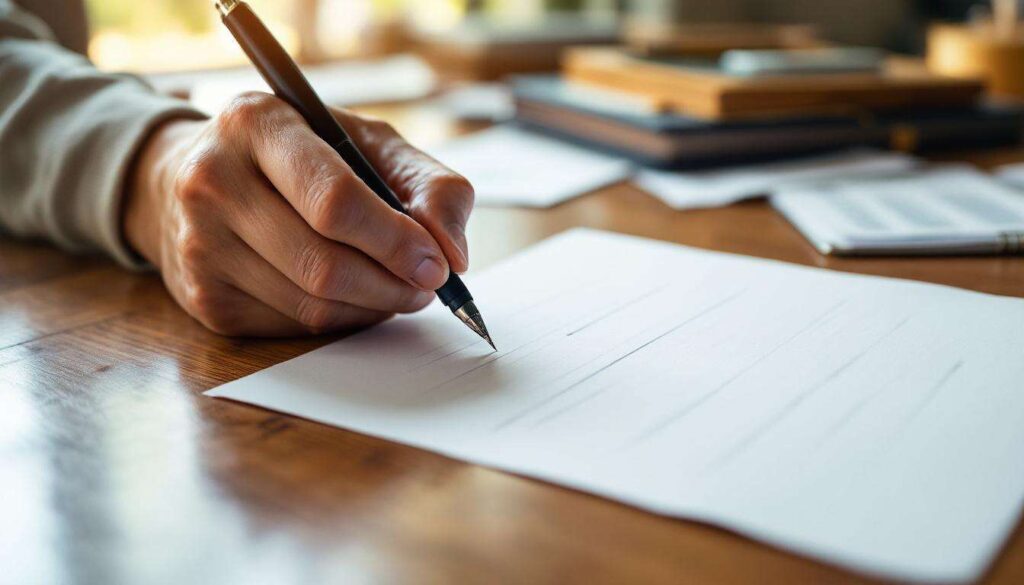 Nach rechts geneigte Handschrift: Was die Graphologie über Ihre Persönlichkeit sagt